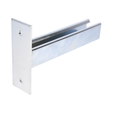 Ménsula Unicanal, 200mm, con acabado Electro Zinc Ménsula Unicanal, 200mm, con acabado Electro Zinc