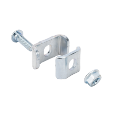 Kit 1 para unir tramos de charolas, con acabado Electro Zinc Kit 1 para unir tramos de charolas, con acabado Electro Zinc