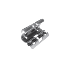 Mini clip automático, para unir tramos de charola, con acabado Electro Zinc Mini clip automático, para unir tramos de charola, con acabado Electro Zinc