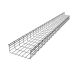 Charola Tipo Malla 150/300 mm, Acabado Electro Zinc, Hasta 716 Cables Cat6, Tramo de 3 Metros