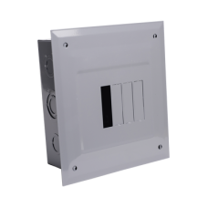 Centro de Carga para Empotrar, 04 Polos, 100 A, 1 Fase 3 Hilos, 120/240 V AC, 60Hz Centro de Carga para Empotrar, 04 Polos, 100 A, 1 Fase 3 Hilos, 120/240 V AC, 60Hz