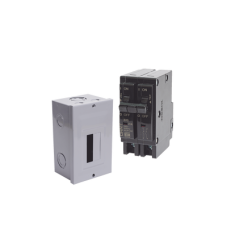 Kit Centro de Carga para sobreponer con 1 Interruptor Térmico de 2 Polos, 20Amp 120/240Vca 10kA. Kit Centro de Carga para sobreponer con 1 Interruptor Térmico de 2 Polos, 20Amp 120/240Vca 10kA.