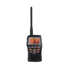 Radio portátil marino flotante y sumergible con potencia de RF de 3 Watts. Radio portátil marino flotante y sumergible con potencia de RF de 3 Watts.
