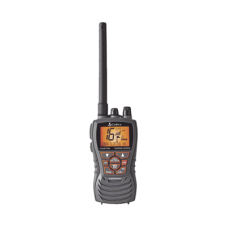 Radio portátil marino flotante y sumergible con función de eliminación de agua de la bocina mediante vibración, potencia de RF de 6 Watts. Radio portátil marino flotante y sumergible con función de eliminación de agua de la bocina mediante vibración, potencia de RF de 6 Watts.