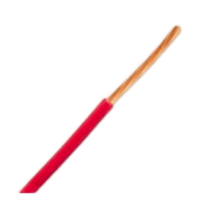 Bobina de 304.8 Metros (1000 Pies) de Cable Automotriz TXL 14 Color Rojo / Conductor 19/27 Cobre Desnudo / Aislamiento Polietileno Reticulado (XLPE) / Voltaje 50V / Temp. -51°C a 125°C / Especificaciones Ford y Chrysler