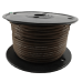 Cable Eléctrico color café calibre 14 / UL 1015-1230 / 600 Voltios / Temperatura 105°C Seco 75°C Húmedo / Cobre Estañado Clase K / Aislante PVC Retardante de Llama VW-1 / Resistente a Humedad Abrasión Ácid