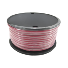 Rollo de cable grado marino calibre 16 en color rojo de 100 pies (30.48 m).