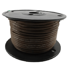 Cable Eléctrico color café calibre 14 / UL 1015-1230 / 600 Voltios / Temperatura 105°C Seco 75°C Húmedo / Cobre Estañado Clase K / Aislante PVC Retardante de Llama VW-1 / Resistente a Humedad Abrasión Ácid Cable Eléctrico color café calibre 14 / UL 1015-1230 / 600 Voltios / Temperatura 105°C Seco 75°C Húmedo / Cobre Estañado Clase K / Aislante PVC Retardante de Llama VW-1 / Resistente a Humedad Abrasión Ácid