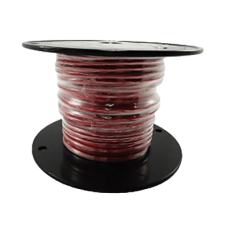 Cable Marino Primario Color Rojo Calibre 10 AWG / 100 Pies / PVC Retardante de Llama Rojo / Cobre Estañado Clase K / 600V / 105°C Seco 75°C Húmedo / Cumple UL 1015 UL 1028 UL 1230 UL 1231 Cable Marino Primario Color Rojo Calibre 10 AWG / 100 Pies / PVC Retardante de Llama Rojo / Cobre Estañado Clase K / 600V / 105°C Seco 75°C Húmedo / Cumple UL 1015 UL 1028 UL 1230 UL 1231