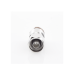 Conector N Macho de Rosca / CNT-400, 9913, RG8/U Pin Cautivo, Trimetal.