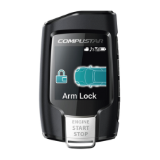 Control Remoto Bidireccional de cuatro botones con pantalla para Sistemas de alarmas Compustar