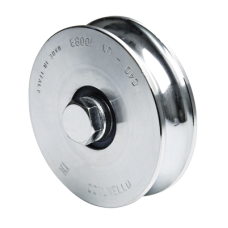 Rueda de 10 cm SIN Soporte / Soporta hasta 425 kg / Canal Tipo 