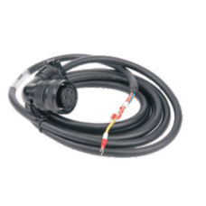 Cable de Alimentación DL600S-03-G-N-4PA / 3 Metros de Longitud / Alta Flexibilidad / 4 Pines / Color Negro / Marca Coolmay