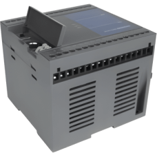 PLC Compacto Coolmay L01S-16MRT / Módulo CPU con Salidas Mixtas Relay + Transistor / 26 E/S (14DI+10DO+2AO) / 2 Salidas Analógicas 0-10V/0-20mA 12-bit / 4 Ejes 200kHz Pulso de Alta Velocidad / 4 Contadores 200kHz Alta Velocidad / RS485*2 + R