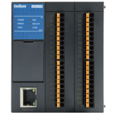 Módulo CPU PLC L02S / 24 E/S (12DI+12DO) / 8 Analógicas (4AD+4DA) / Ethernet Integrado / RS485*2 + RS232 + CAN / Capacidad 32k Pasos / Hasta 512 Puntos E/S / Terminales Push-Type