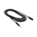 Cable de Audio | XLR 3 Polos Macho a Plug 1/4 in mono | Conector Seetronic Serie M SCMF3 - MP2X | Longitud 5m