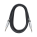 Cable de Audio | Plug 1/4 in a Plug 1/4 in Stereo | Carcasa Cromada | Conectores Seetronic | Longitud 3m