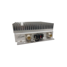 Amplificador Vehicular, 403-450 MHz, Entrada 1-5 Watt /Salida 50 Watt, 11 Amp., UHF Hembras.