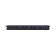 PDU Básico Para Distribución de Energía, Con 8 Tomas NEMA 5-15R Traseras, 1UR, 15 Amp, 120 Vca