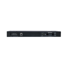 PDU ATS (Fuente Redundante Auto-transferible) Medible, Para Distribución de Energía, 2 Entradas 120 Vca NEMA5-15P, Con 10 Salidas NEMA 5-15R, Horizontal 19in, 1UR