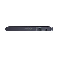 PDU ATS (Fuente Redundante Auto-transferible) Medible, Para Distribución de Energía, 2 Entradas 120 Vca NEMA5-15P, Con 10 Salidas NEMA 5-15R, Horizontal 19in, 1UR