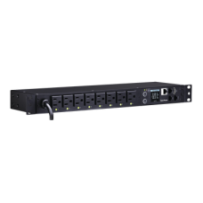 PDU Switchable por Toma, Para Distribución de Energía, Entrada 120 Vca NEMA 5-15P, Con 8 Salidas NEMA 5-15R, Horizontal 19in, 1UR PDU Switchable por Toma, Para Distribución de Energía, Entrada 120 Vca NEMA 5-15P, Con 8 Salidas NEMA 5-15R, Horizontal 19in, 1UR