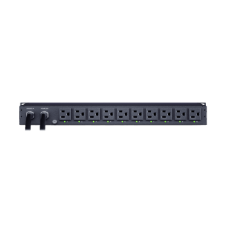 PDU ATS (Fuente Redundante Auto-transferible) Monitoreable, Para Distribución de Energía, 2 Entradas 120 Vca NEMA5-15P, Con 10 Salidas NEMA 5-15R, Horizontal 19in, 1UR