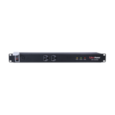 Supresor de Picos de 1800J En Rack Con 2 Tomas NEMA 5-20R y 10 NEMA 5-20R Traseras Con Circuit Breaker de 20A, Clavija NEMA 5-20P