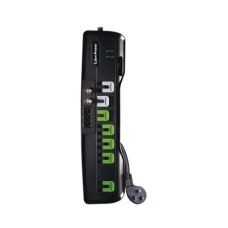 Multicontacto Con Supresor de Picos, Voltaje de Entrada 125 Vca NEMA 5-15P, Con 7 Salidas NEMA 5-15R, 1950 Joules, Protección RJ11 y Coaxial RG6