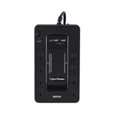 UPS de 650 VA/390 W, Topología Standby con Modo Ahorrador ECO, Entrada 120 Vca NEMA 5-15P, Con 8 Tomas NEMA 5-15R UPS de 650 VA/390 W, Topología Standby con Modo Ahorrador ECO, Entrada 120 Vca NEMA 5-15P, Con 8 Tomas NEMA 5-15R