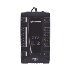 UPS de 750 VA/450 W, Topología Línea Interactiva, Entrada 120 Vca NEMA 5-15P, Tipo Gabinete Compacto, Con 12 Tomas NEMA 5-15R