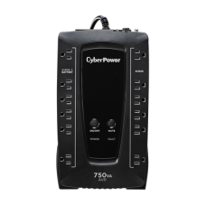 UPS de 750 VA/450 W, Topología Línea Interactiva, Entrada 120 Vca NEMA 5-15P, Tipo Gabinete Compacto, Con 12 Tomas NEMA 5-15R