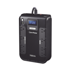 UPS de 750 VA/420 W, Topología Standby, Entrada 120 Vca NEMA 5-15P, Tipo Gabinete Compacto, Con 8 Tomas NEMA 5-15R