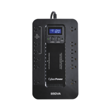 UPS de 850 VA/510 W, Topología Standby con Modo Ahorrador ECO, Entrada 120 Vca NEMA 5-15P, Con 12 Tomas NEMA 5-15R