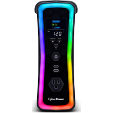 UPS Gamer de 1500 VA/1000 W, Topología Línea Interactiva, Entrada 120 Vca  NEMA 5-15P, y 13 Salidas NEMA 5-15R, Puerto USB, Con Regulador de Voltaje (AVR)