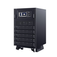 UPS Modular Trifásico Escalable de 40 kVA/40 kW, Topología Online Doble Conversión, Voltaje de 208/220 Vca de L-L, Respaldo de 4 Minutos al 100% de Carga, Incluye Módulo y Banco de Baterías