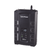 UPS de 600 VA/340 W, Topología Standby, Entrada 120 Vca NEMA 5-15P, Tipo Gabinete Compacto, Con 8 Tomas NEMA 5-15R