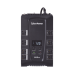 UPS de 600 VA/340 W, Topología Standby, Entrada 120 Vca NEMA 5-15P, Tipo Gabinete Compacto, Con 8 Tomas NEMA 5-15R