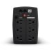 UPS de 900 VA/420 W, Topología Línea Interactiva, Entrada 120 Vca NEMA 5-15P, y 6 Salidas NEMA 5-15R, Con Regulador de Voltaje (AVR)