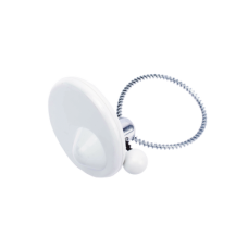 Paquete de 100 Tags AM Para Botellas, Color Gris Claro Paquete de 100 Tags AM Para Botellas, Color Gris Claro