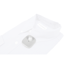 Paquete de 100 Tags RF Para Ropa, Color Gris Claro