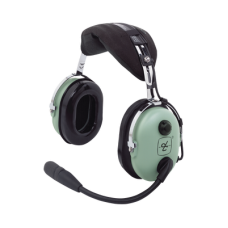 Auriculares de ala fija con atenuación de ruido pasivo para aviación general