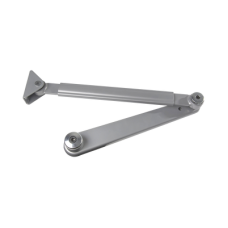 Brazo abatible de acero contra fuego.