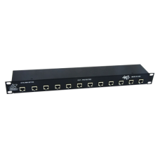 Protector de puertos IP de 12 Canales para uso en CAT5e, CAT6 y CAT6A. Protector de puertos IP de 12 Canales para uso en CAT5e, CAT6 y CAT6A.