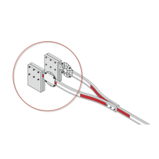 Kit de instalación para brazo de madera 1602-340