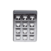 Refacción / Teclado Para Portero Telefonico Doorking Serie 1802 / Compatible con 1802-082