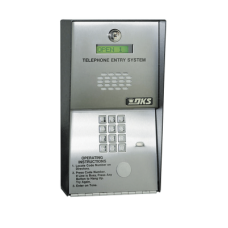 Audioportero Telefónico DKS Para 600 números Telefónicos / Control Para 2 Puertas / Gabinete Para Sobreponer/ Marcación a 16 Digitos / Linea Análoga o Digital