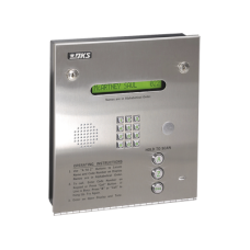 Control de acceso / Gabinete empotrable / 2 puertas / 3000 números telefónicos / 11 dígitos / Directorio en pantalla / Lineas A/D