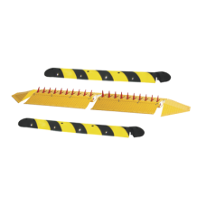 Kit de picos ponchallantas autónomo / Carriles de 2.2 M / No requiere barrera / FACIL INSTALACION / Incluye topes y tornilleria