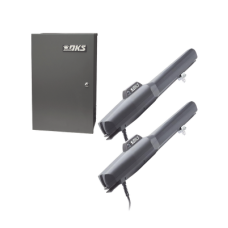 Kit de Operadores Abatibles 6006 de Doorking / Para Puertas de Hasta 5.5 Metros / Soporta Respaldo de Baterias Kit de Operadores Abatibles 6006 de Doorking / Para Puertas de Hasta 5.5 Metros / Soporta Respaldo de Baterias